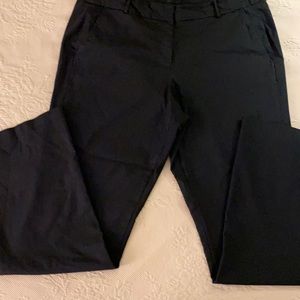 Lane Bryant navy denim pants. Tall size 20W.